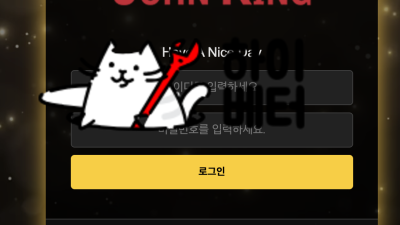 존킹 먹튀